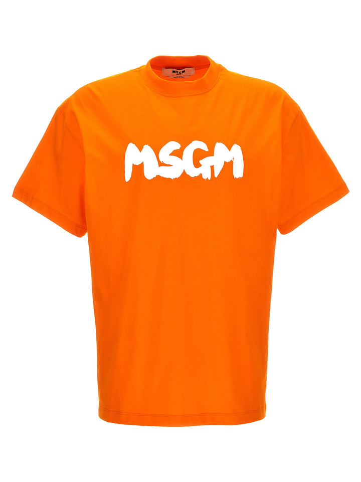 Logo T Shirt Arancione
