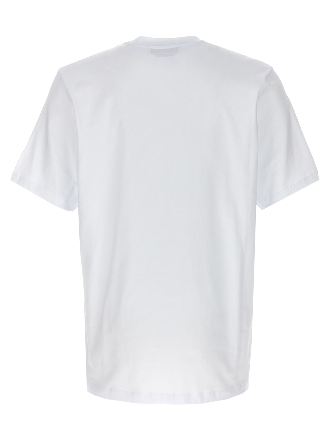 Camo Season Box Logo T Shirt Bianco