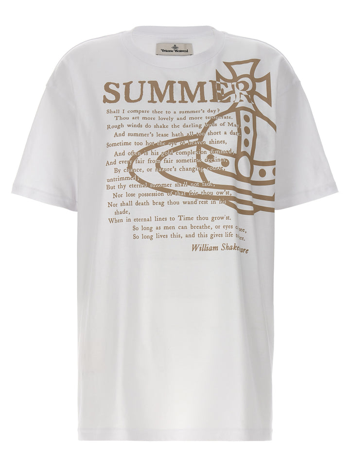 Summer T Shirt Bianco