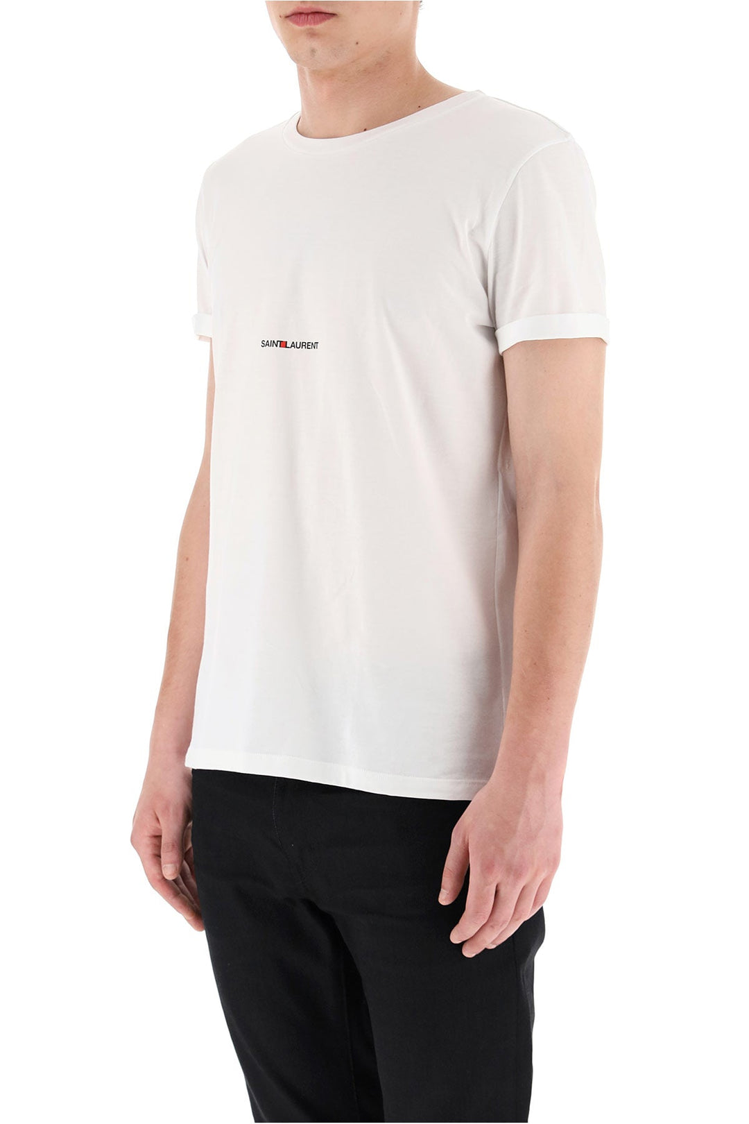 T Shirt Stampa Logo - Saint Laurent - Uomo