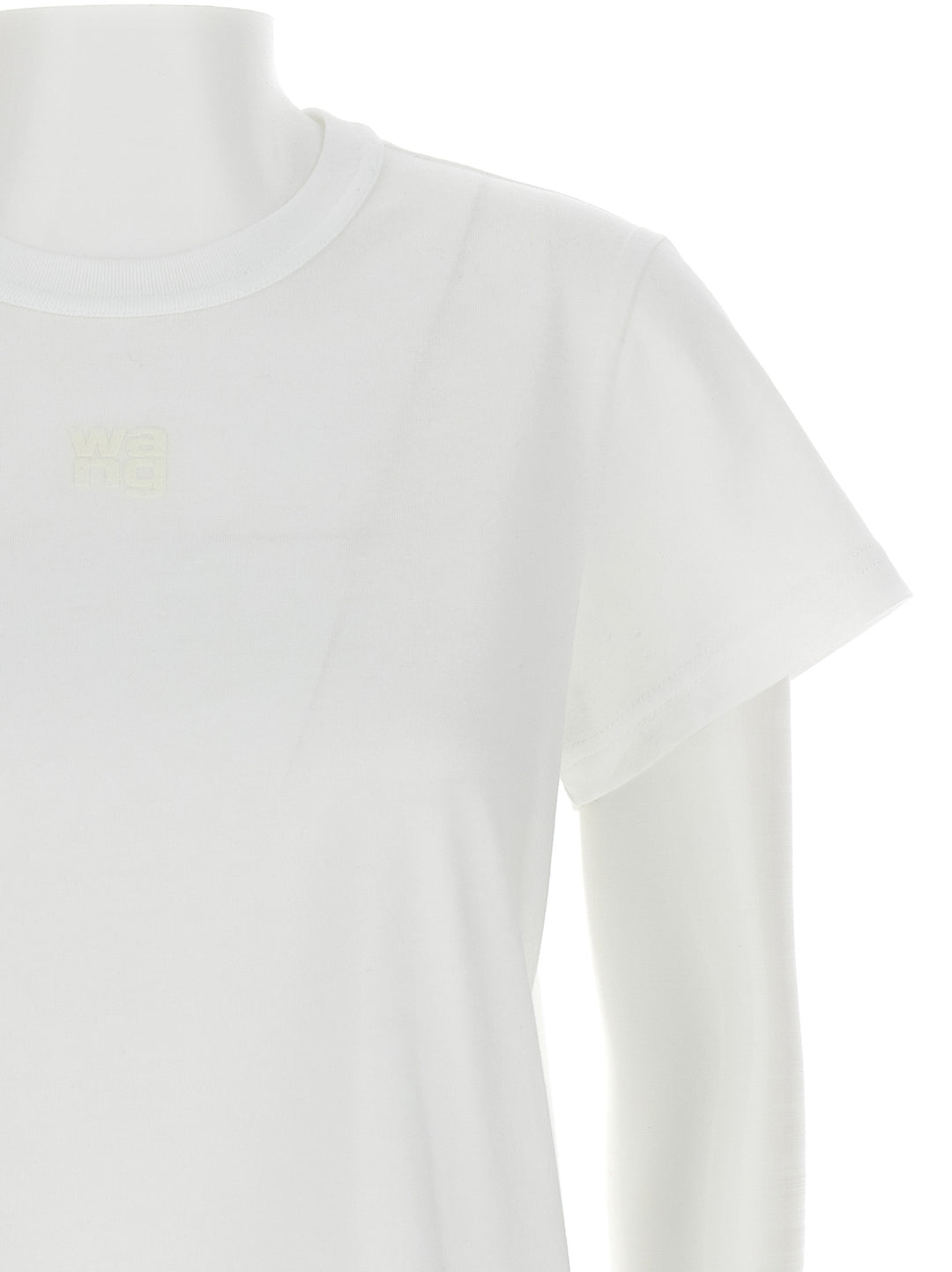 Essential Jsy Shrunk T Shirt Bianco