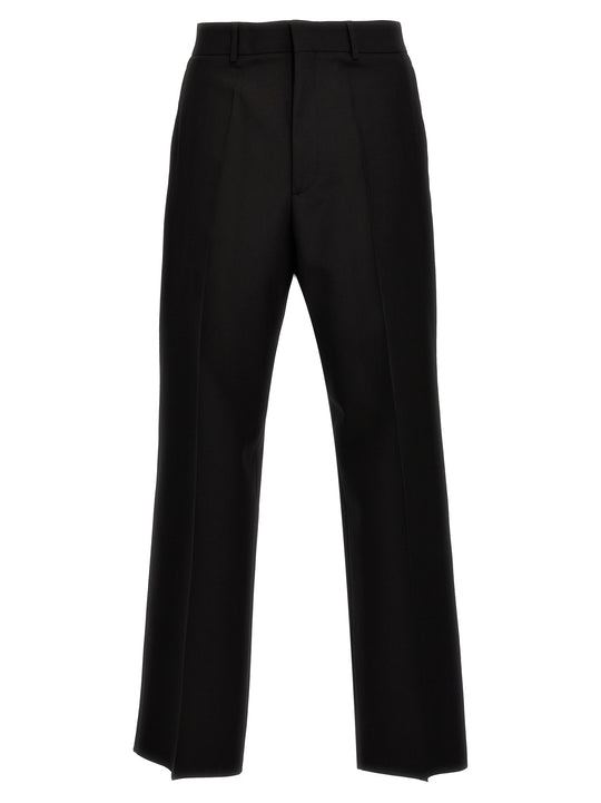 Valentino Wool Pantaloni Nero
