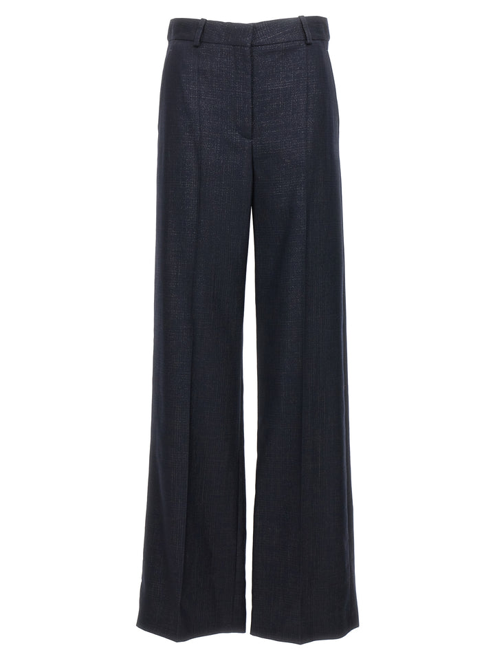 Stella Mccartney Lurex Pantaloni - Blu | af064c25d5f42b054bd793a2c60340f725b36fea