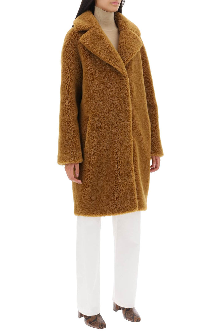 Cappotto Cocoon Camille In Teddy - Stand Studio - Donna
