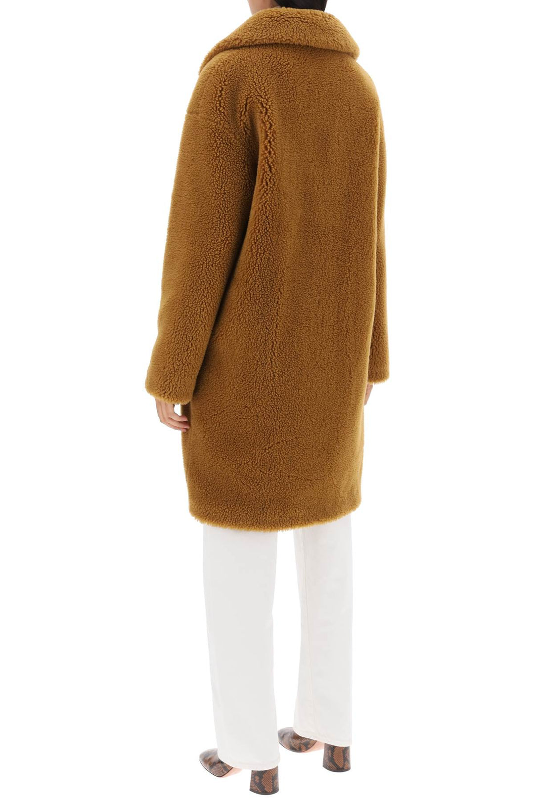 Cappotto Cocoon Camille In Teddy - Stand Studio - Donna