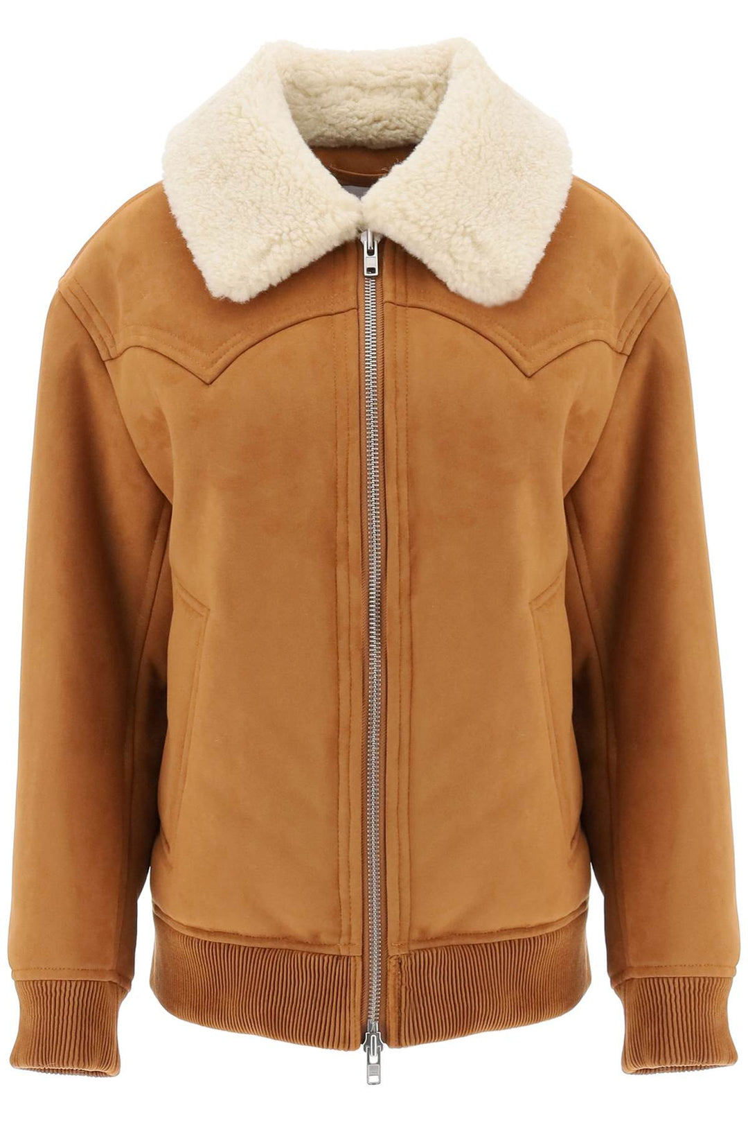 Bomber In Eco Shearling Lillee - Stand Studio - Donna