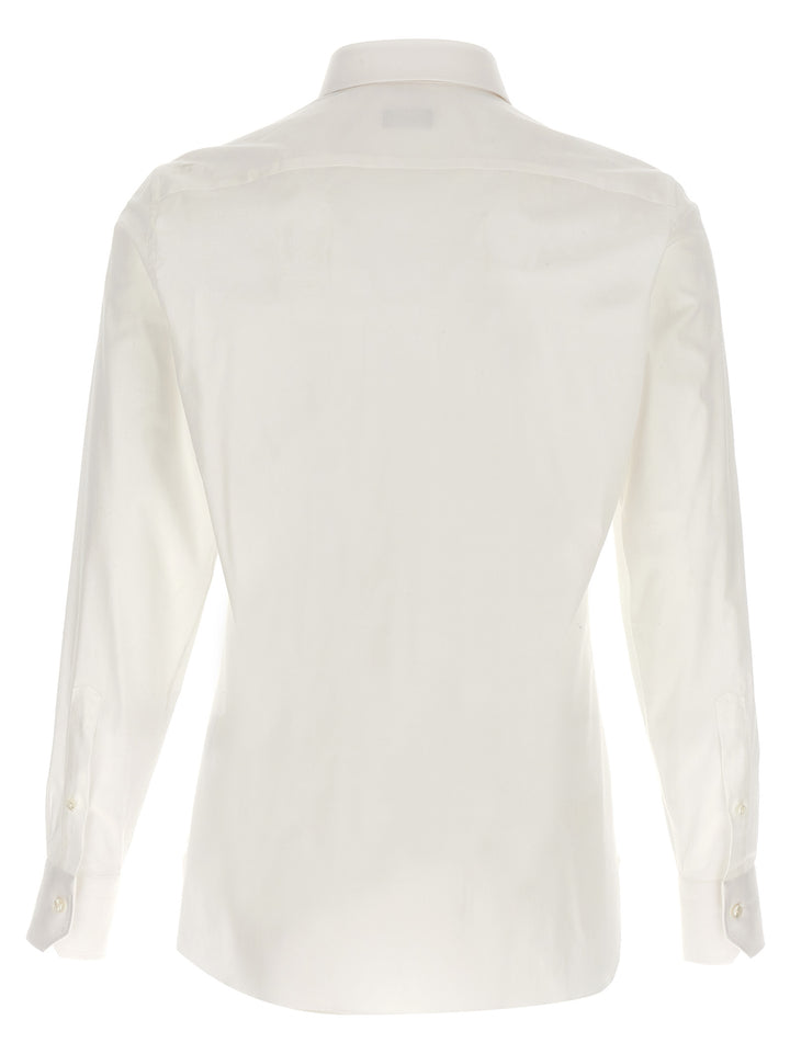 Stretch Cotton Shirt Camicie Bianco