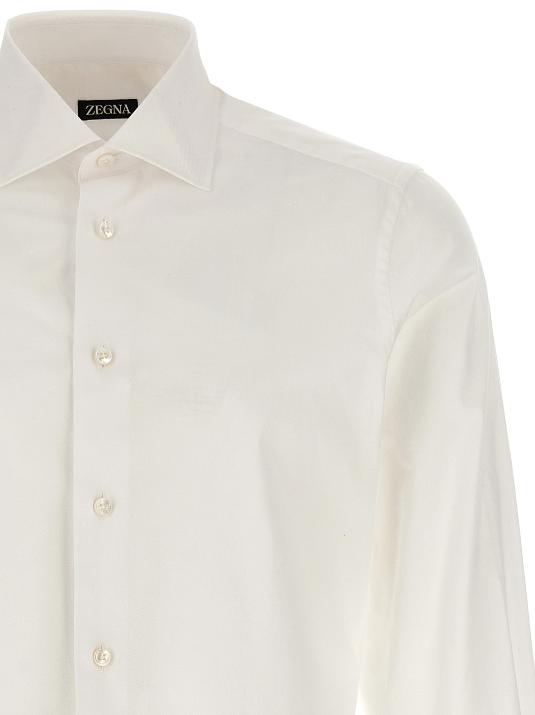 Stretch Cotton Shirt Camicie Bianco