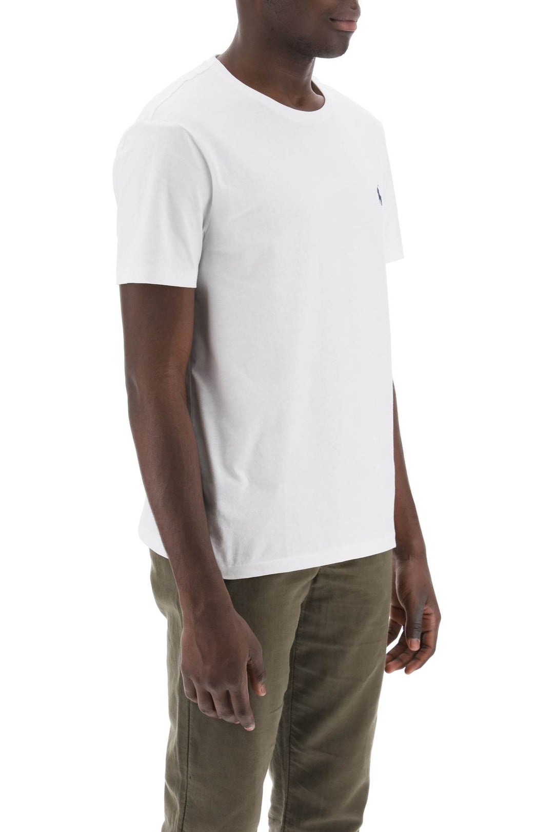 T Shirt Custom Fit Con Logo Ricamato - Polo Ralph Lauren - Uomo