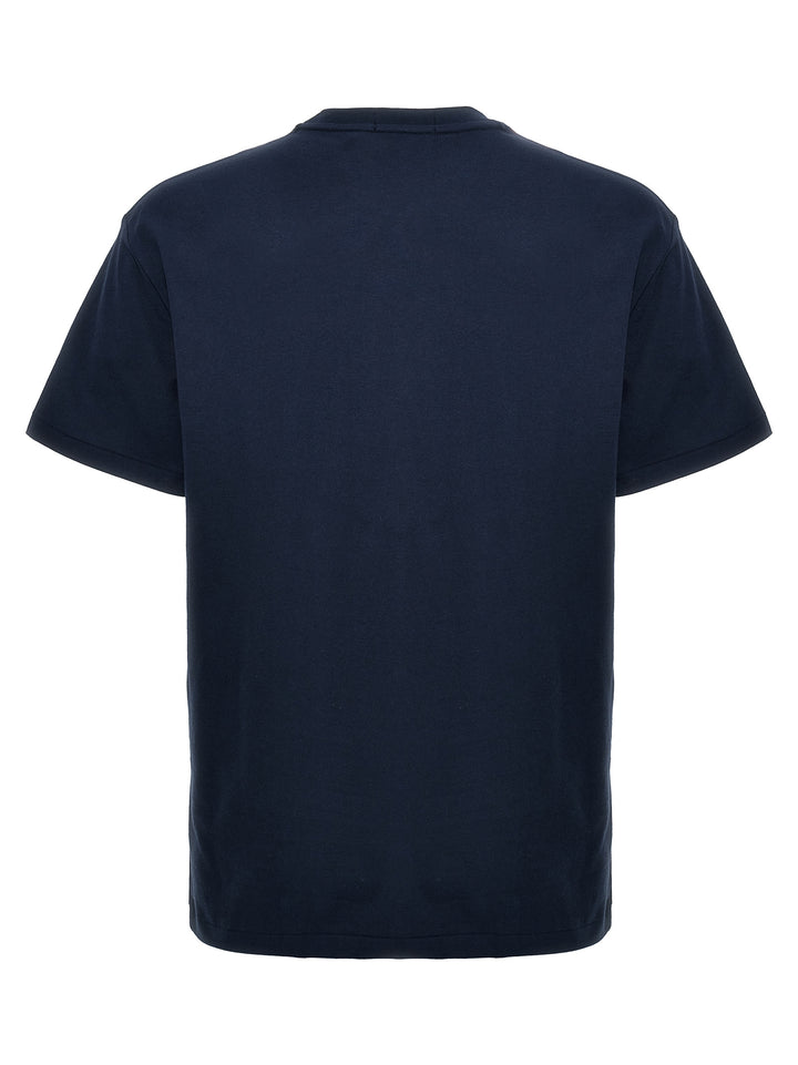Printed T Shirt Blu