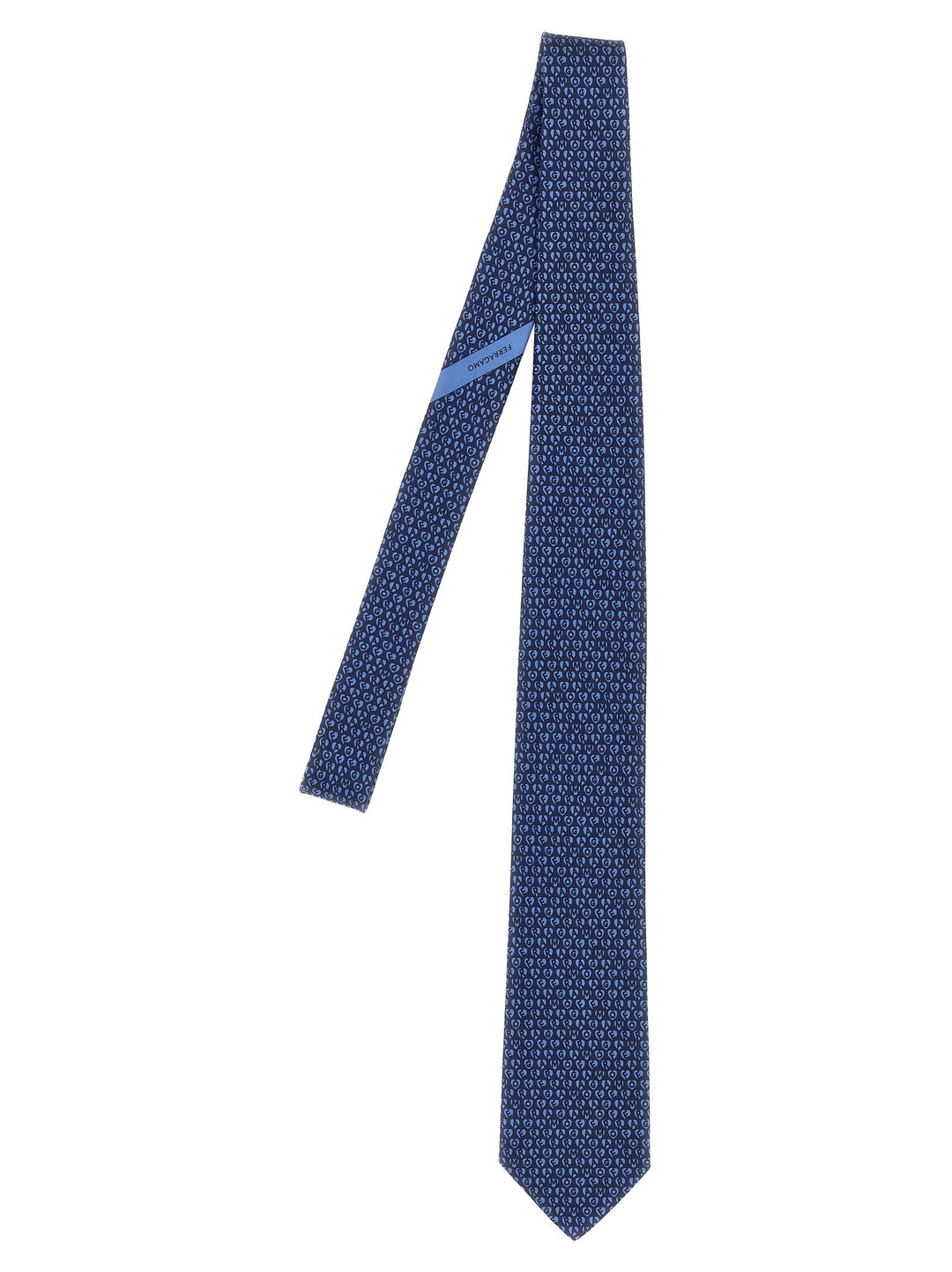 Printed Tie Cravatte Blu