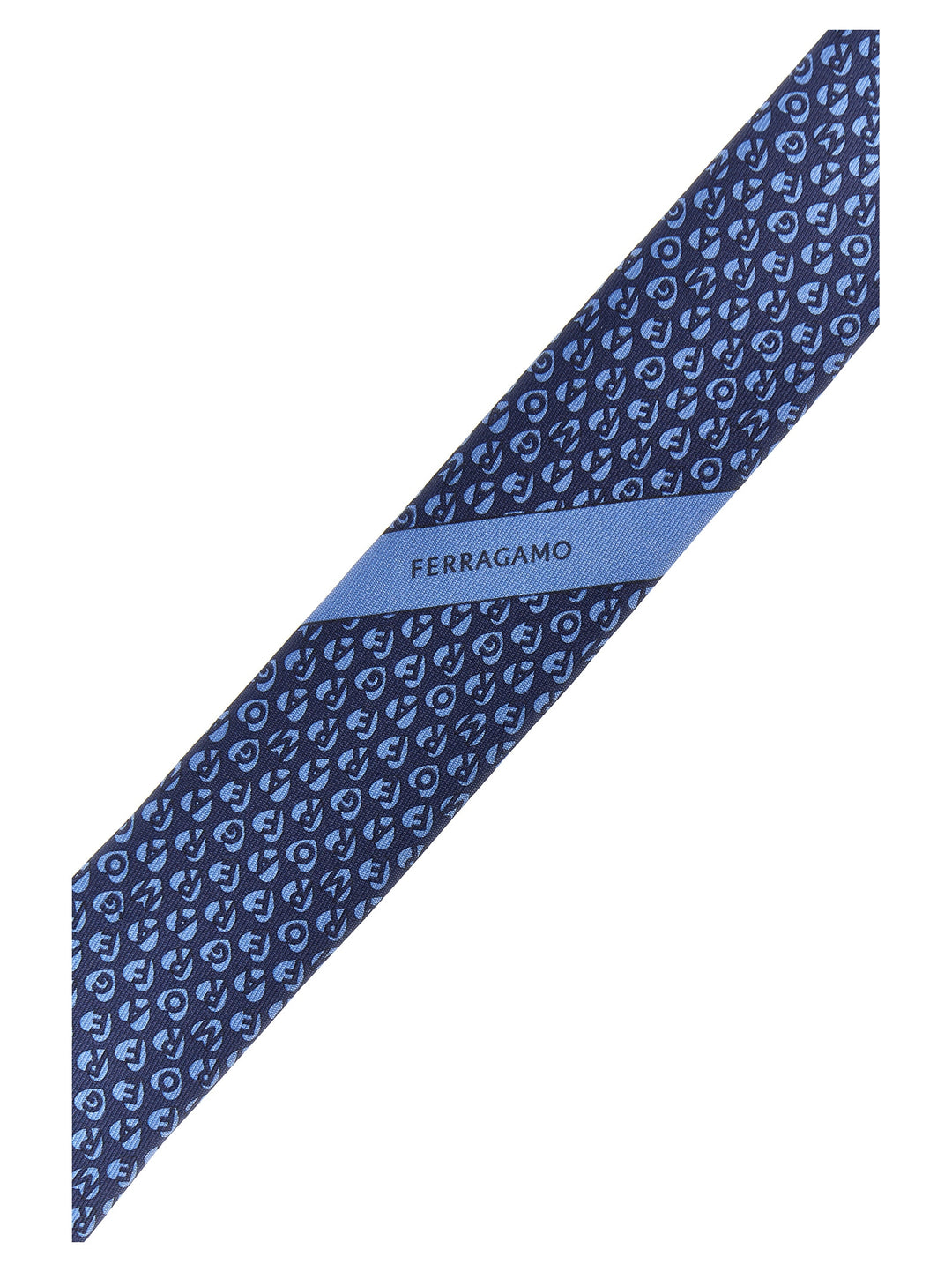 Printed Tie Cravatte Blu