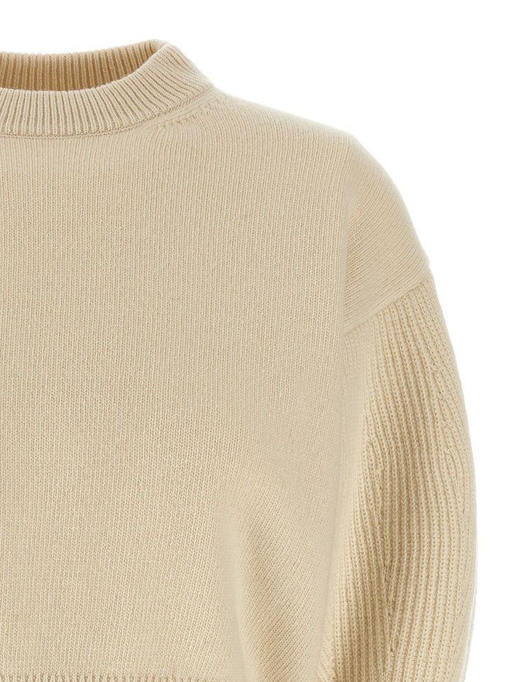 Cashmere Wool Sweater Maglioni Bianco