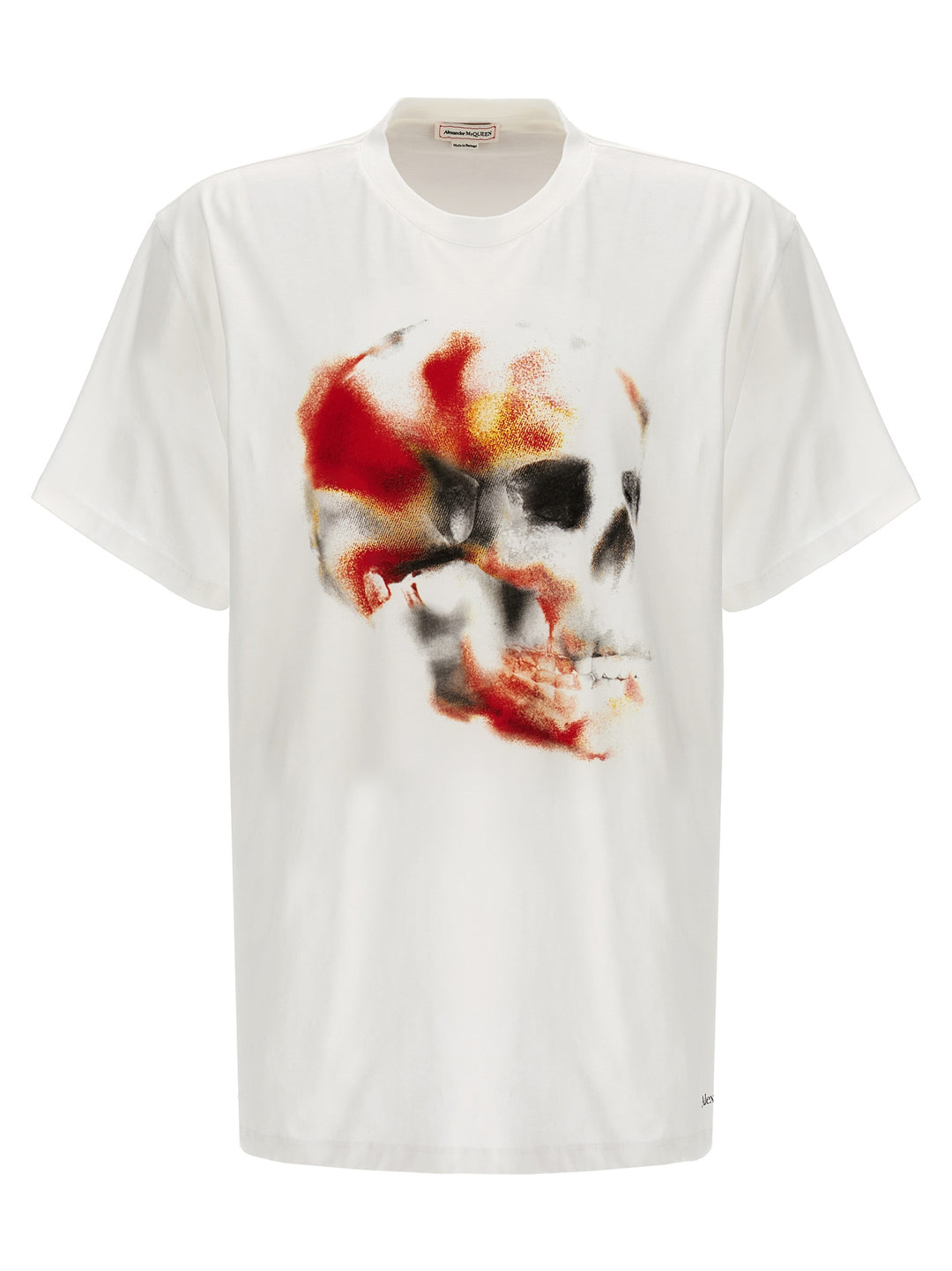 Skull T Shirt Bianco