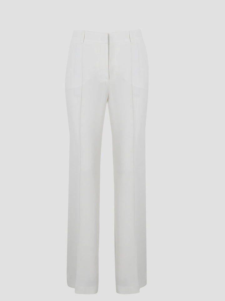 Tailored enver satin trousers