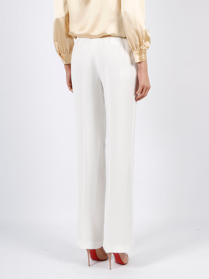 Tailored enver satin trousers