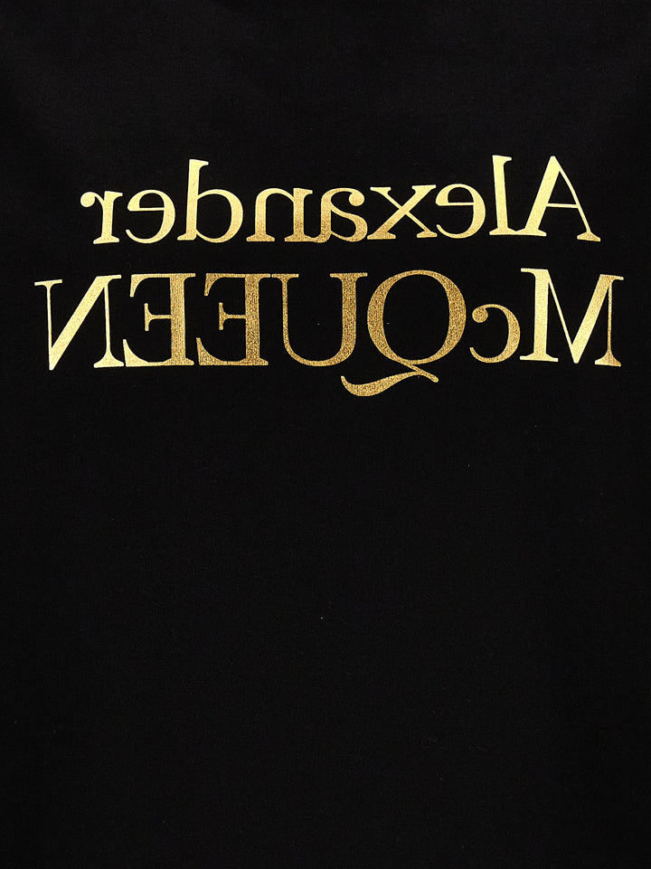 Logo Print T Shirt Nero