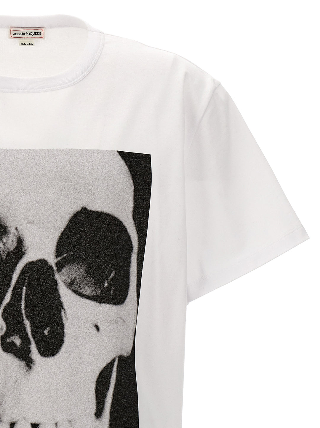 Printed T Shirt Bianco/Nero