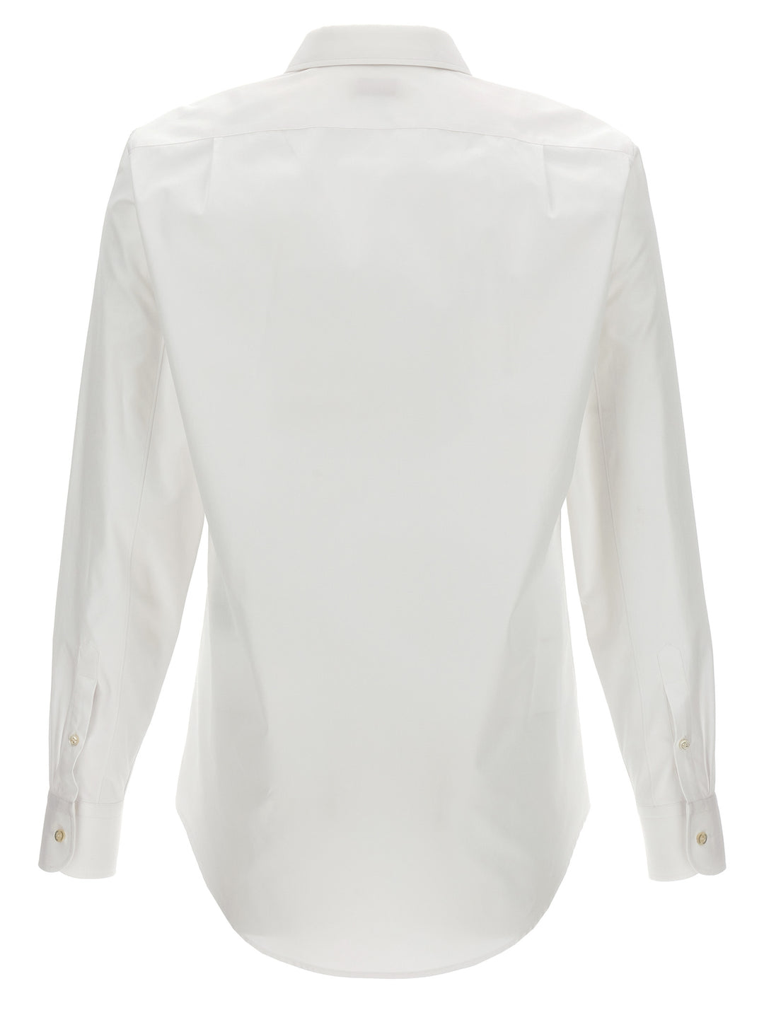 Embroidered Collar Shirt Camicie Bianco