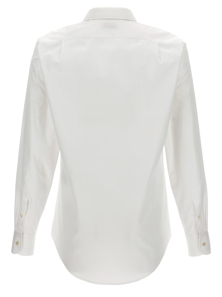 Embroidered Collar Shirt Camicie Bianco