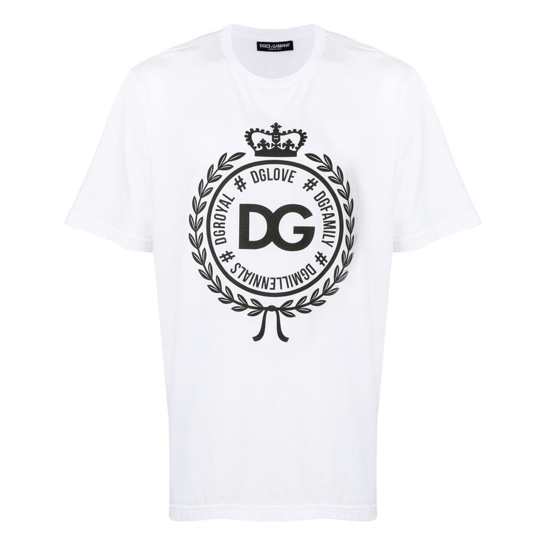 T-shirt con logo-Dolce & Gabbana-Wanan Luxury