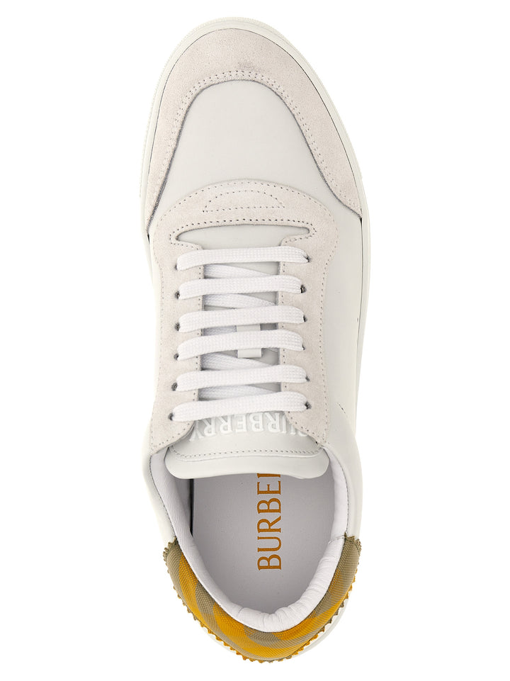 Check Sneakers Bianco