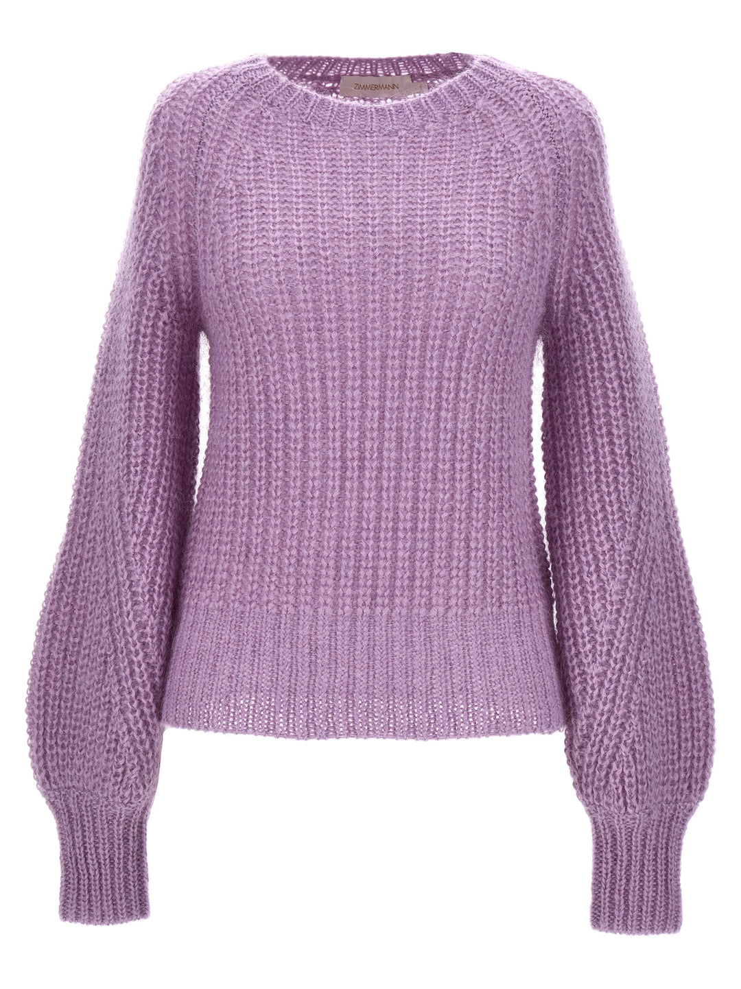 Mohair Blend Sweater Maglioni Viola