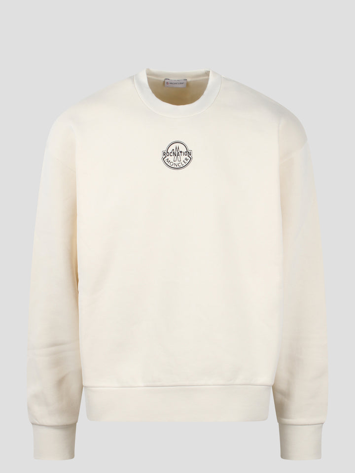 Cotton maxi sweatshirt