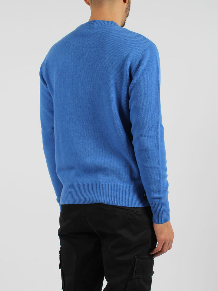 Wool crewneck sweater