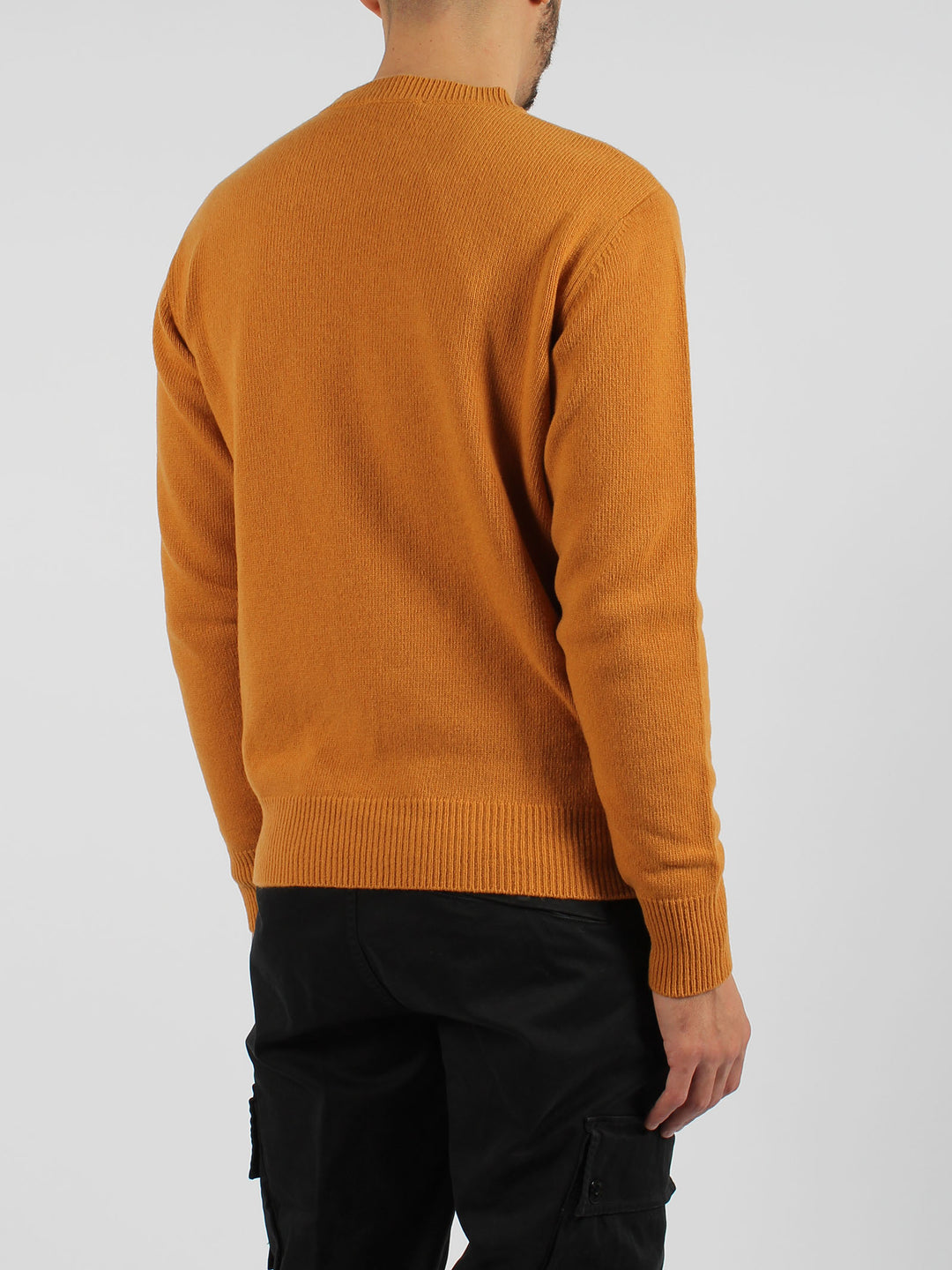 Wool crewneck sweater