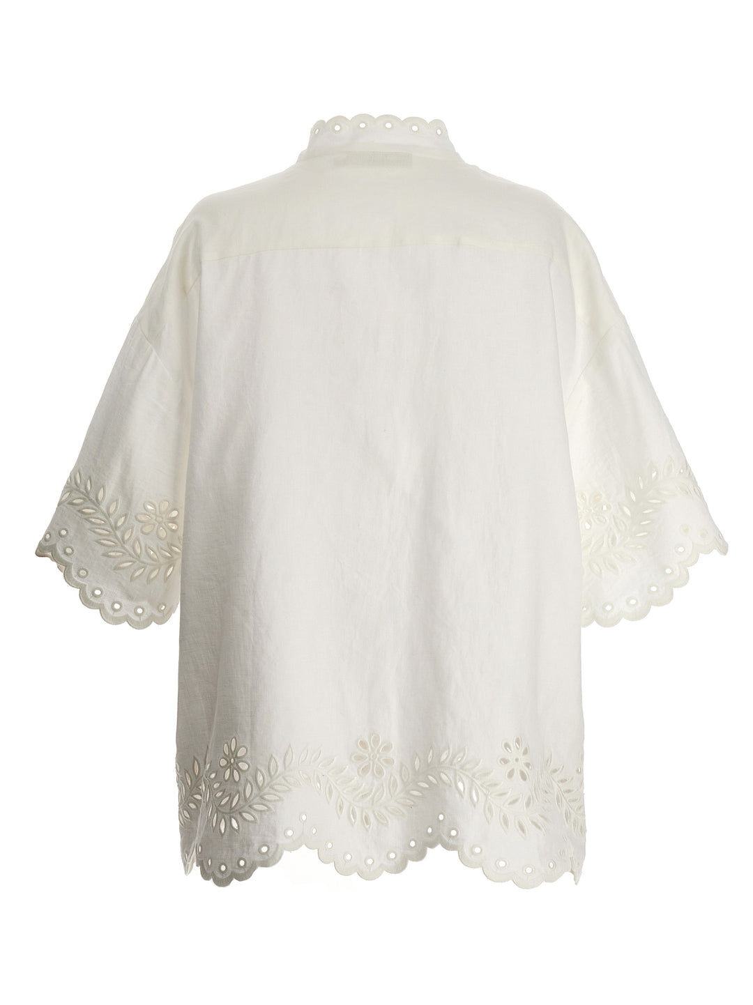 Junie Embroidered Camicie Bianco