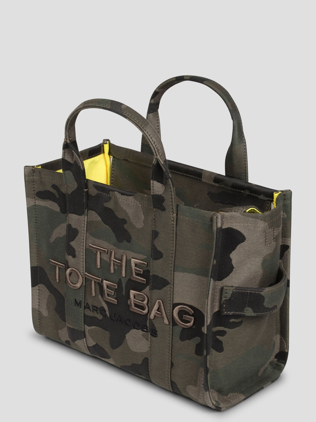 The camo jacquard medium tote bag