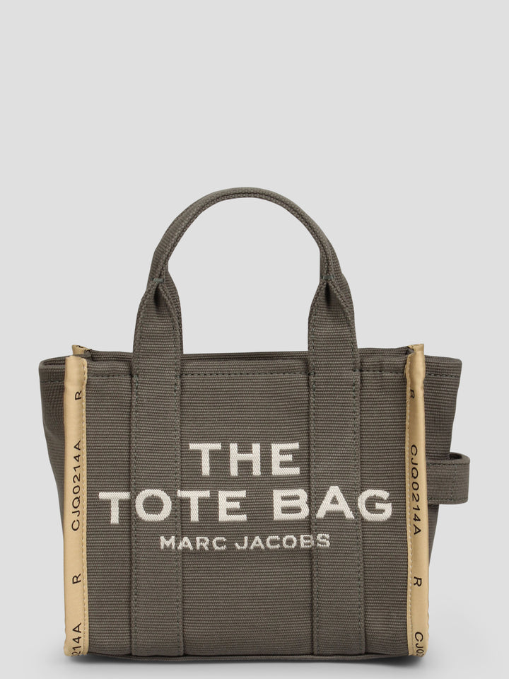 The jacquard small tote bag