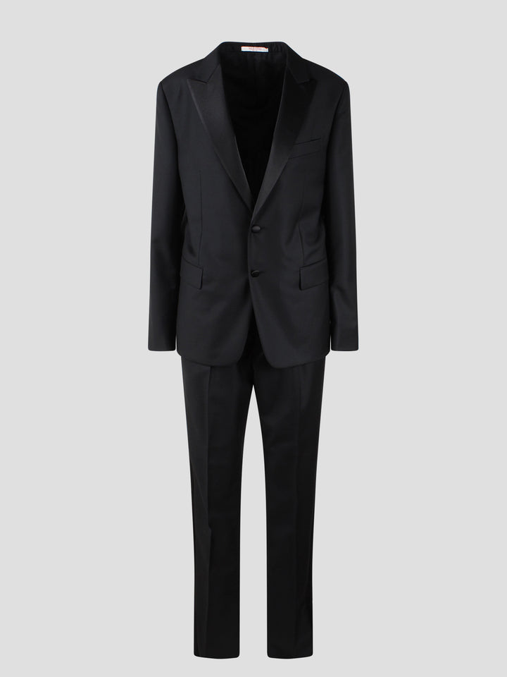 Wool single breasted suit