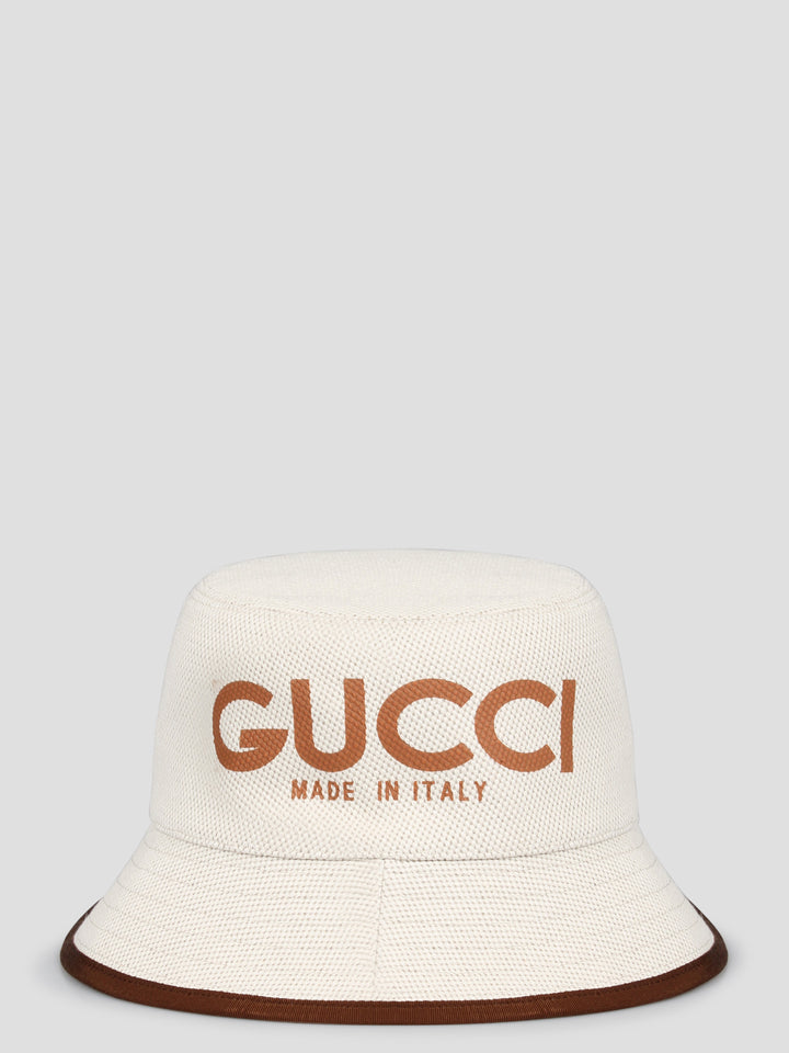Gucci print bucket hat