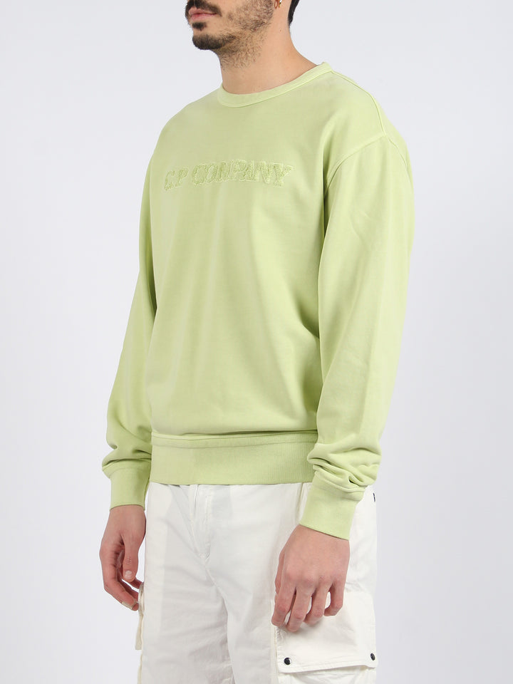 Light fleece sweatshirt