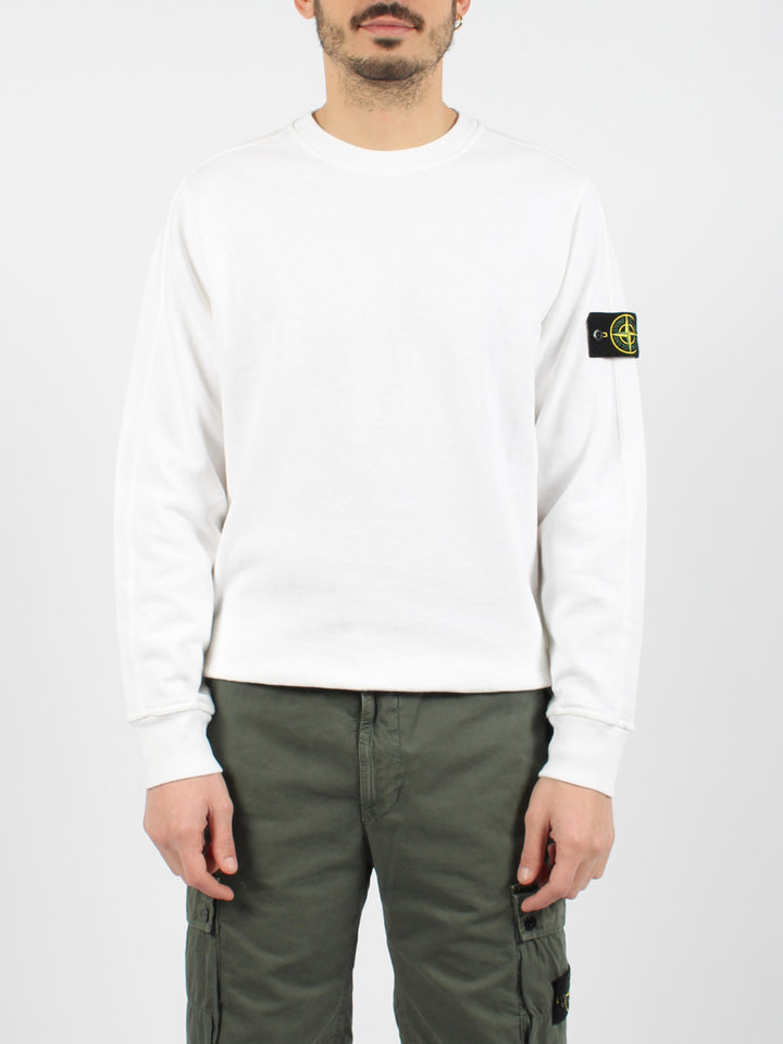 Cotton crewneck sweatshirt