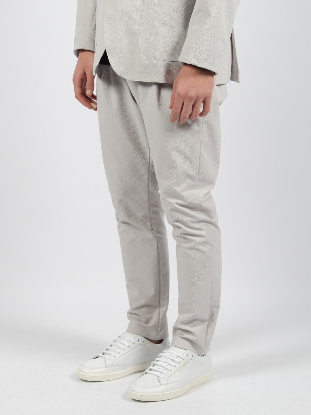 Wavy touch laminar trousers