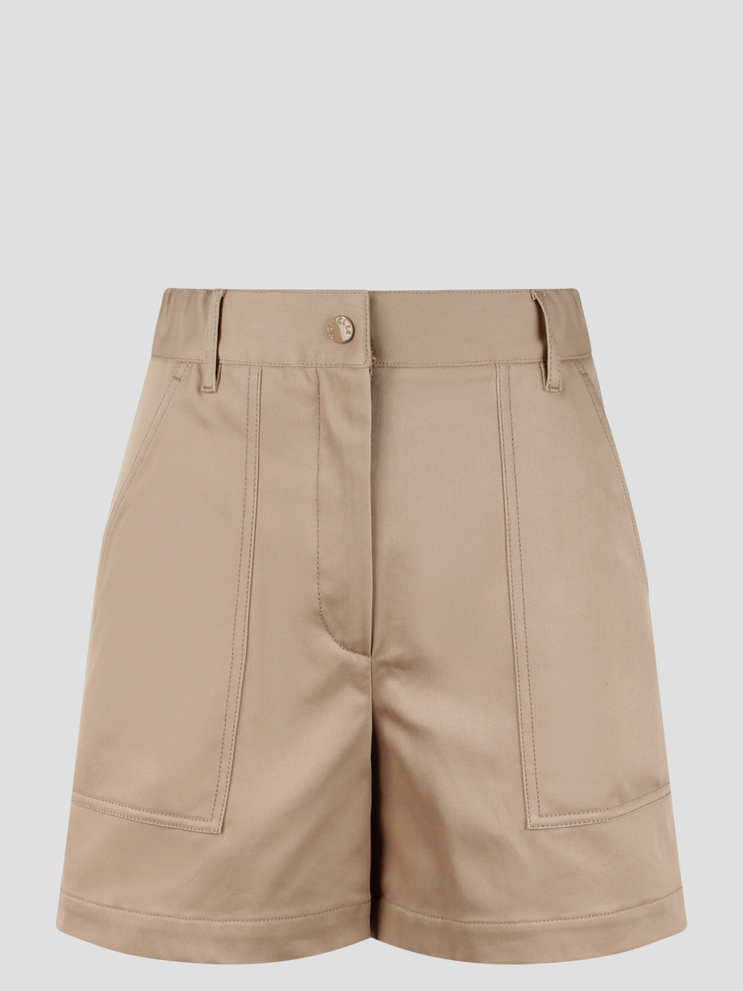 Gabardine shorts