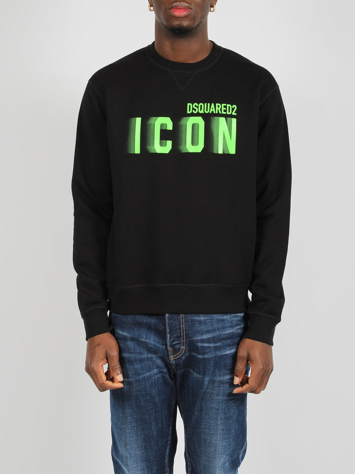 Icon blur cool fit crewneck sweatshirt
