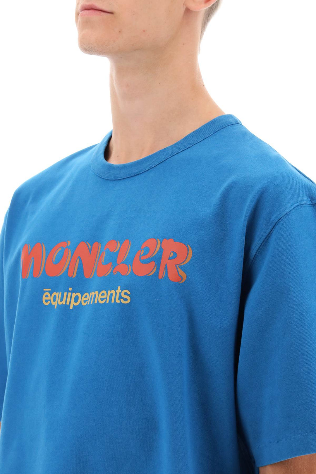 T Shirt Logata - Moncler X Salehe Bembury - Uomo