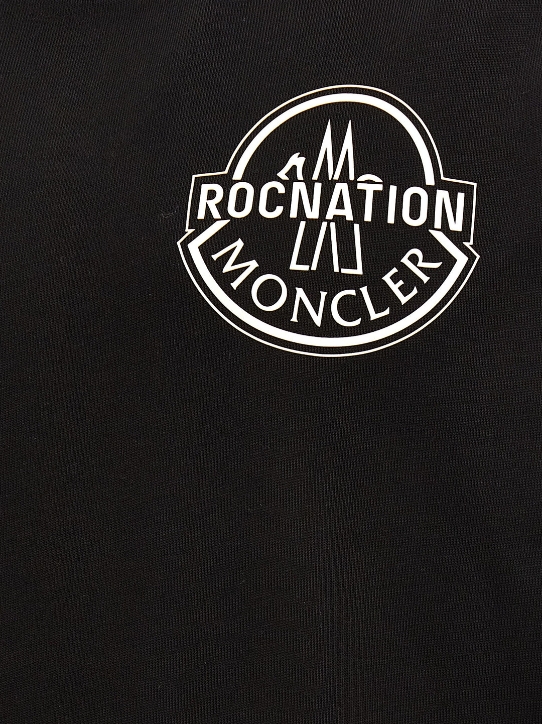Moncler Genius Roc Nation By Jay-Z T Shirt Nero