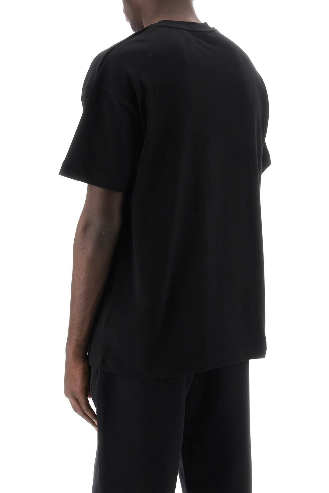 T Shirt Girocollo Con Stampa Logo - Moncler X Roc Nation By Jay Z - Uomo
