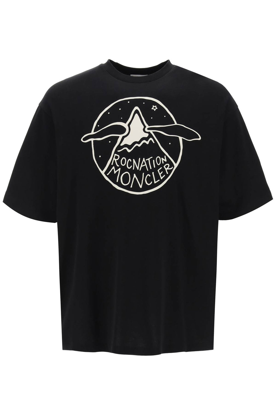 T Shirt Con Stampa Grafica - Moncler X Roc Nation By Jay Z - Uomo