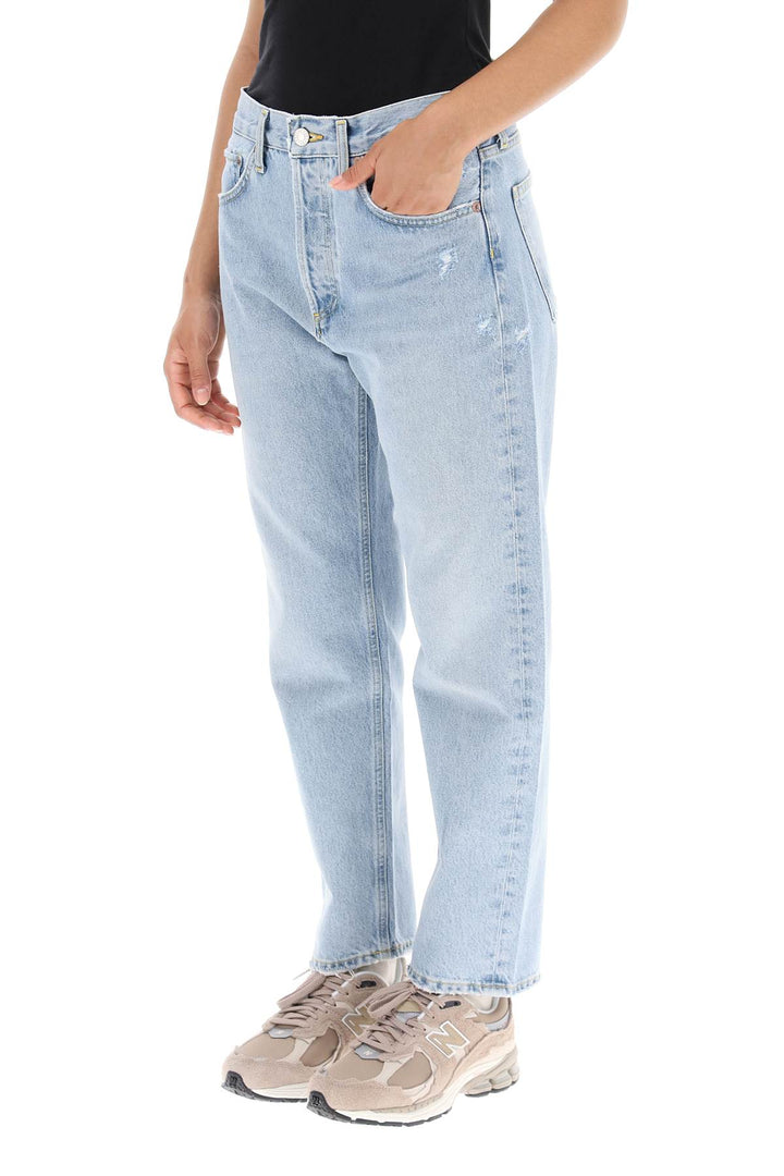 Jeans Con Lavaggio Chiaro 'Parker' - Agolde - Donna