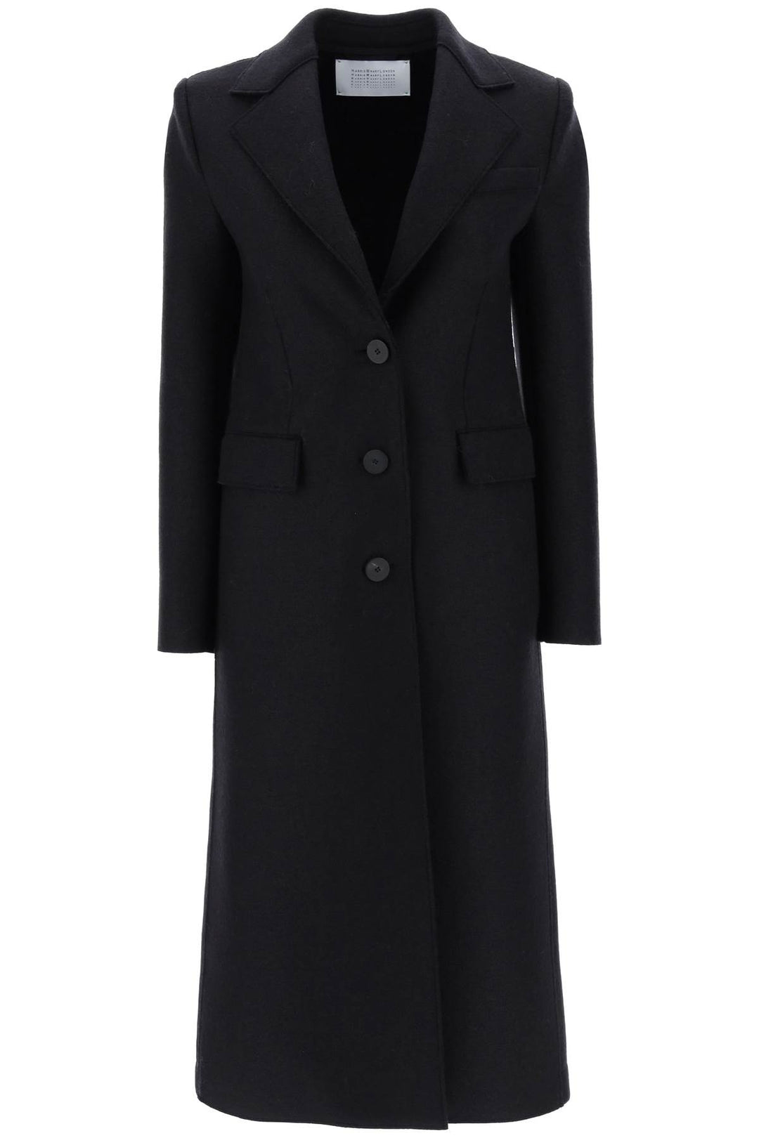 Cappotto Monopetto In Lana Pressata - Harris Wharf London - Donna