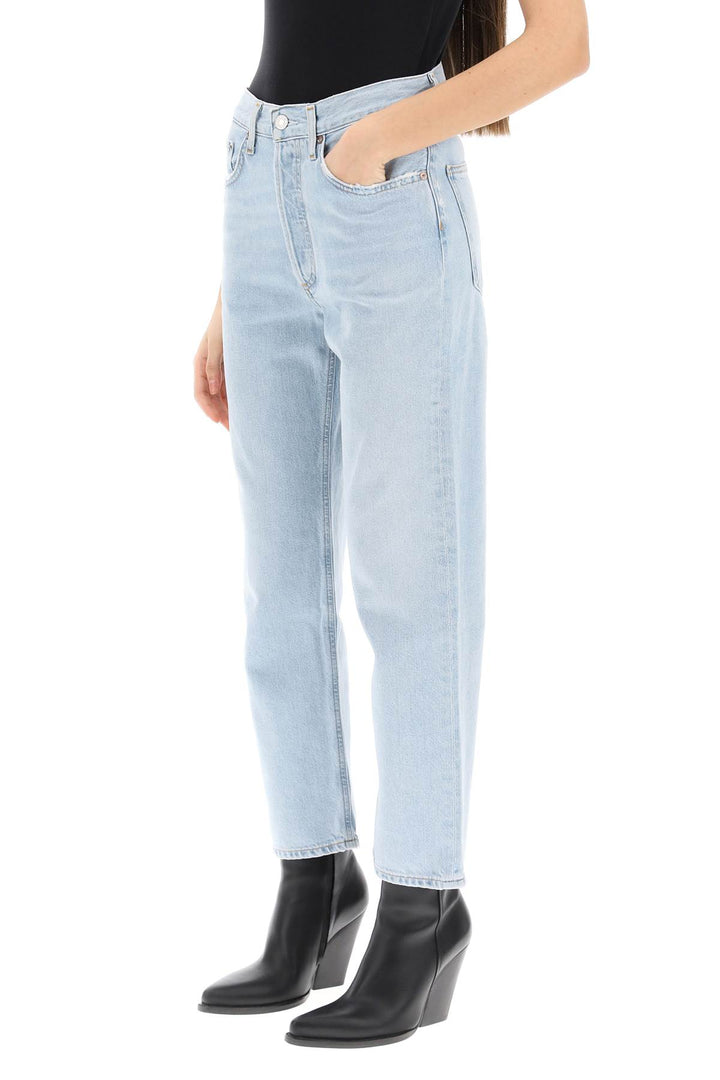 Jeans 'Lana Crop' In Cotone Organico E Lyocell - Agolde - Donna