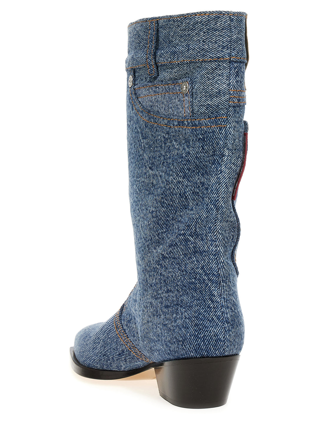 Texan Denim Boots Stivali E Stivaletti Blu