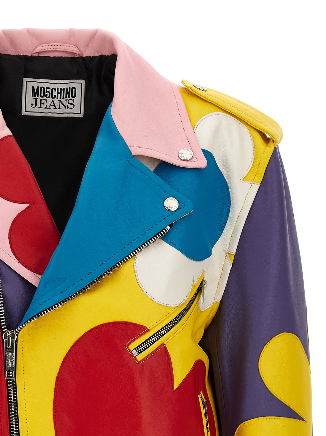 Multicolor Biker Jacket Giacche Multicolor