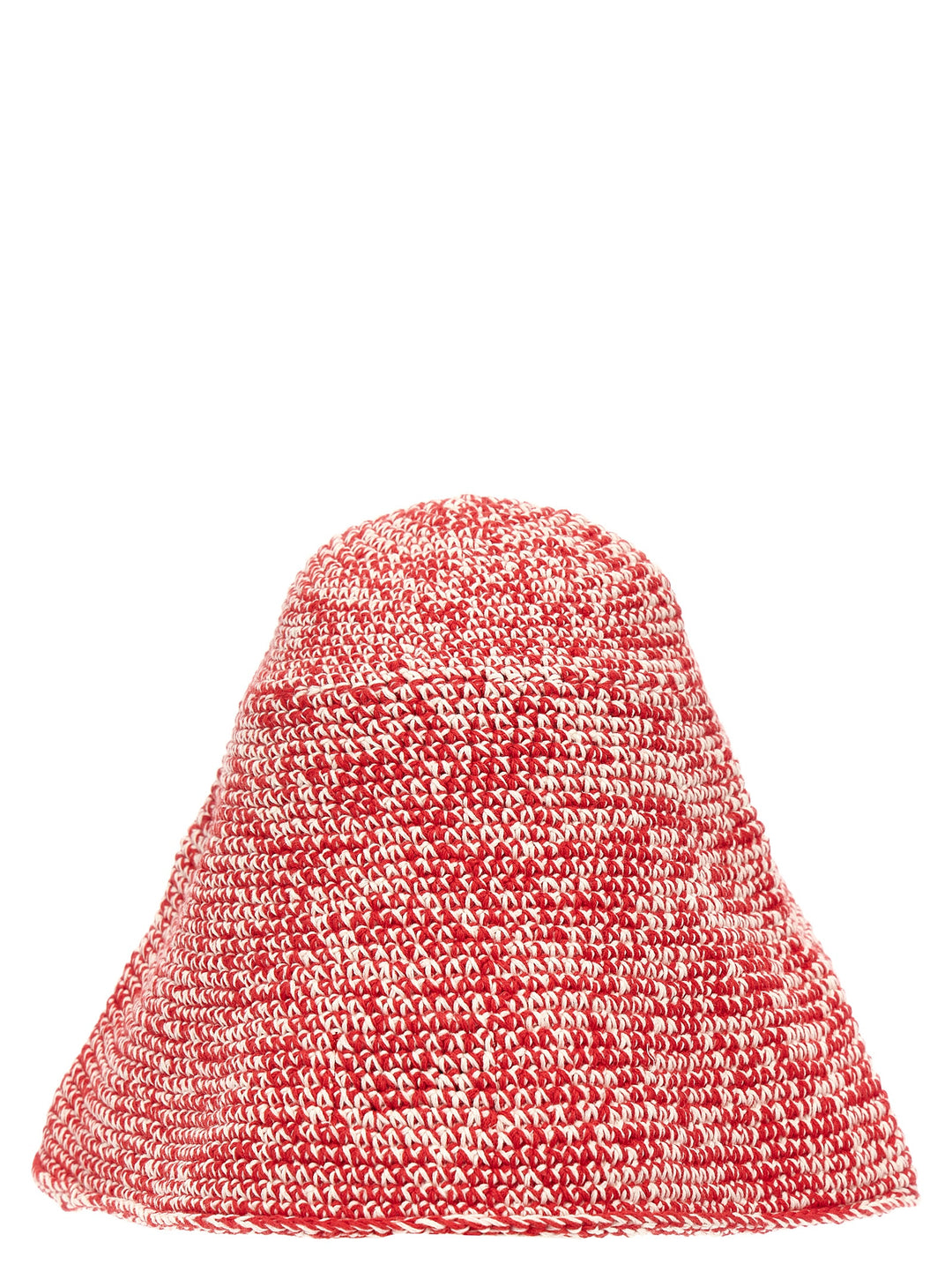 Bucket Hat Crochet Logo Embroidery Cappelli Rosso